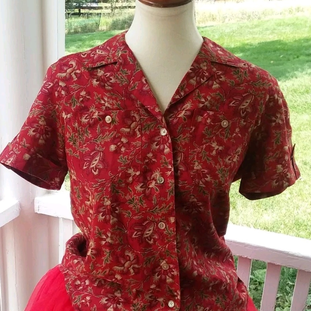 Lauren Ralph Lauren Floral Short Set High Waist